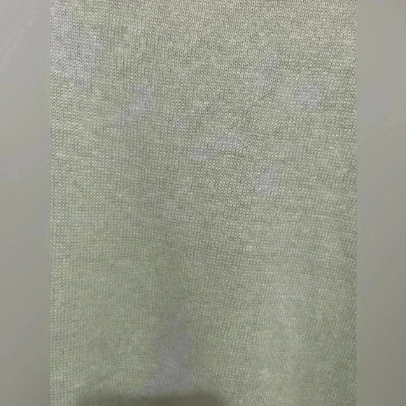EILEEN FISHER Organic Linen Lt Green Boxy Sweater medium - Picture 3 of 3